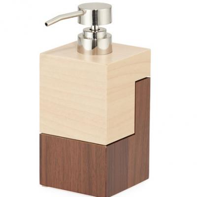 DKNY Wood Block Pump Dispenser