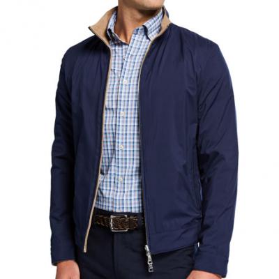 Peter Millar Mens All-Weather Flex Reversible Voyager Jacket