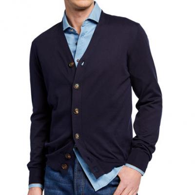 Brunello Cucinelli Mens Cable Knit Pullover