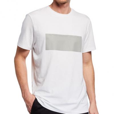 Karl Lagerfeld Paris Mens Embossed Logo T-Shirt