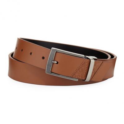 Robert Graham Leather Reversible Belt