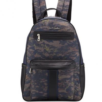 Robert Graham Mens Albani Camo-Print Backpack