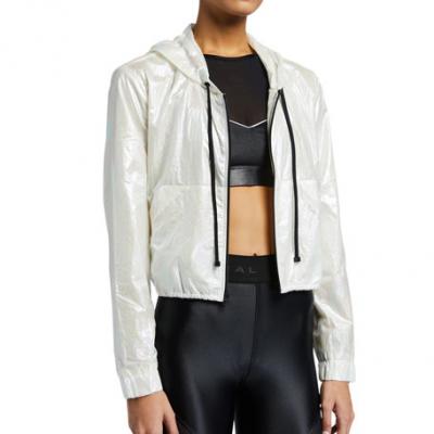 Koral Portal Spheric Cropped Hooded Jacket