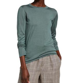 Brunello Cucinelli Cashmere-Blend Long-Sleeve Sweater