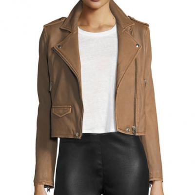 Iro Ashville Leather Moto Jacket