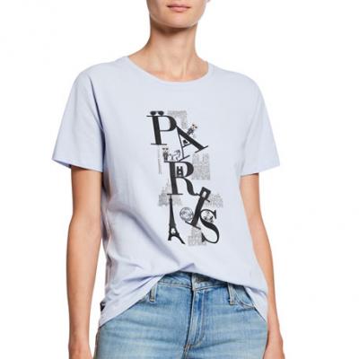 Karl Lagerfeld Paris Paris Graphic Tee