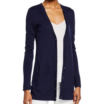 Michael Kors Cashmere Button-Front Cardigan
