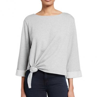 FRAME Tie Up Sweatshirt