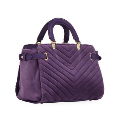 Juicy Couture Daydreamer II Quilted Velour Satchel Bag