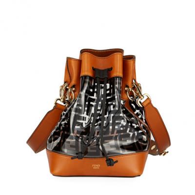 Fendi Mon Tressor FF PVC Grande Bucket Bag