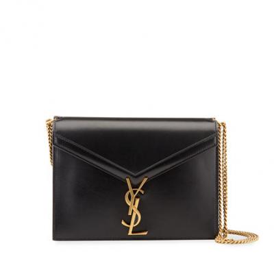 Saint Laurent Marceau Monogram YSL Chain Crossbody Bag
