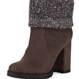 CIRCUS BY SAM EDELMAN Carter Fold-over Sweater Booties
