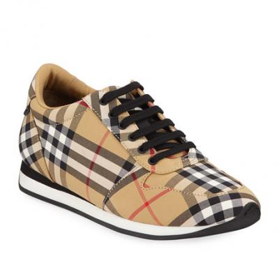 Burberry Vintage Check Low-Top Sneakers
