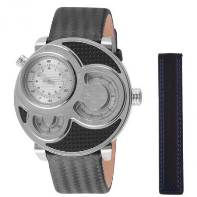 Gv2 47mm Macchina Del Tempo Mens Chronograph Watch, Silver