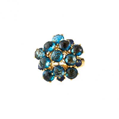 Ippolita Lollipop London Blue Topaz Bubble Ring