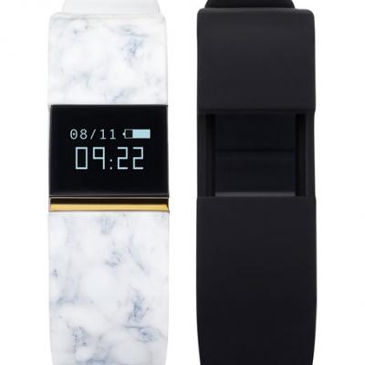 iTOUCH Activity Tracker w/ Interchangeable Straps, Marble/Black