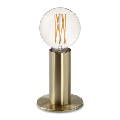 Edgar Home LED Sol Lamp - Antique Brass