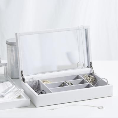 Leather Jewellery Box - The White Company UK