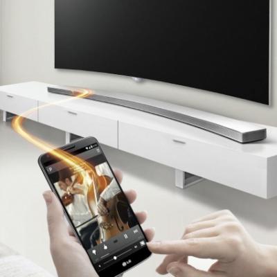 LG Music Flow wireless sound bar