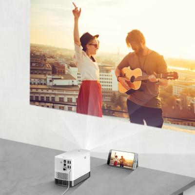 LG Laser Smart Home Theater Projector - White HF80JA