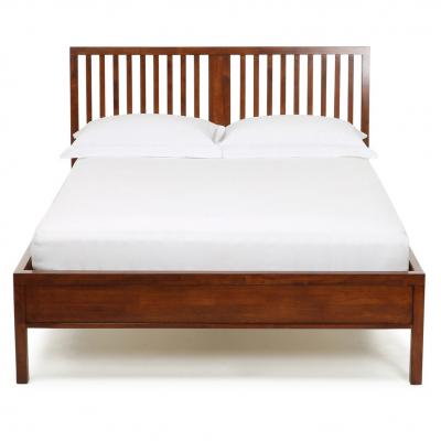 Mala Bedstead Feather & Black