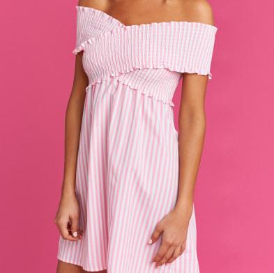 Mandy Smocked Dress ~ Skipper Stripe Show Me Your MuMu
