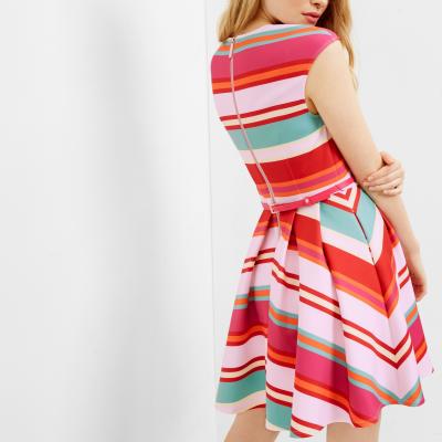 MAYYA Pier Stripe skater dress - Ted Baker UK