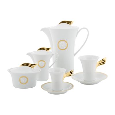 Versace Medaillon Meandre dOr Tea Set