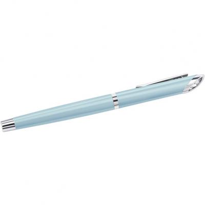 CRYSTAL STARLIGHT ROLLERBALL PEN, LIGHT BLUE