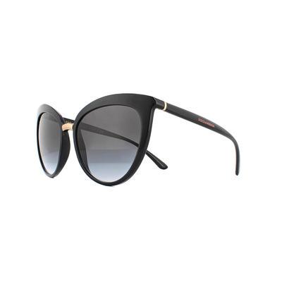 Dolce & Gabbana Sunglasses DG6113 501/8G Black Grey Gradient 