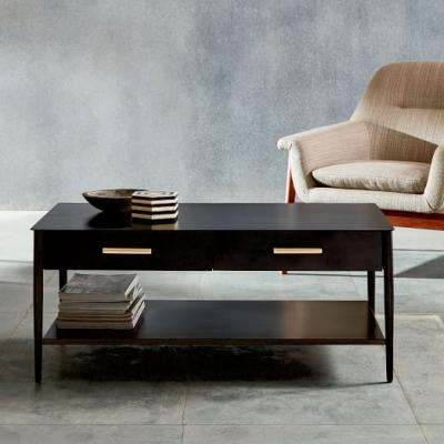 Metalwork Coffee Table - Hot-Rolled Steel Finish west elm