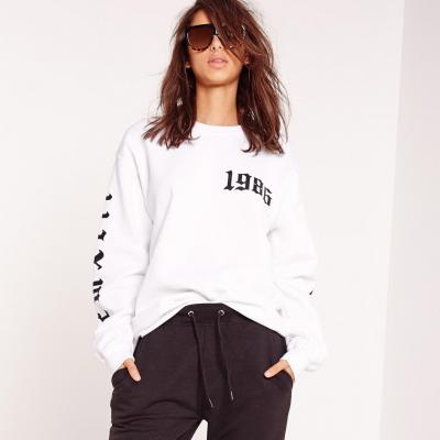 1986 LA Sweatshirt White - Missguided