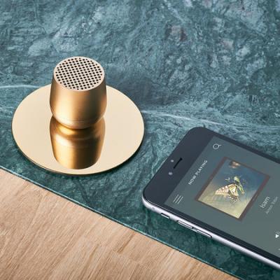Lexon Mino Bluetooth Speaker - Light Gold