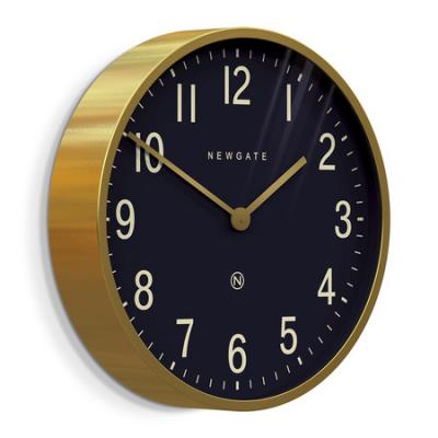 Newgate Clocks Mr Edwards Wall Clock - Radial Brass