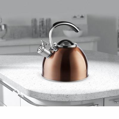 Morphy Richards Accents 3-Litre Whistling Stove Top Kettle – Copper