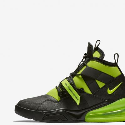 Nike Air Force 270 Utility Black & Volt Release Date. Nike⁠+ SNKRS