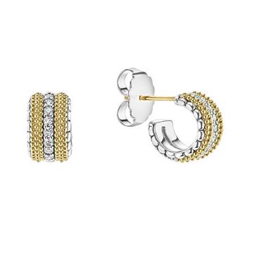 Lagos Diamond Lux Mini Hoop Earrings