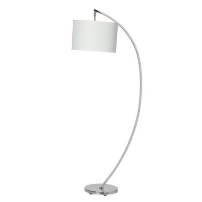 Noah Curved Nickel Floor Lamp Laura Ashley