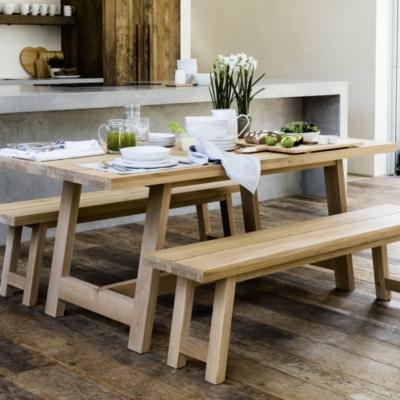 Oak Dining Table 6-8 Seate - The White Company