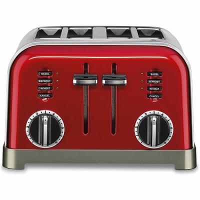 Metal Classic 4-Slice Toaster Metallic Red Cuisinart