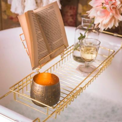 Gold Bath Caddy with Stand Graham & Green