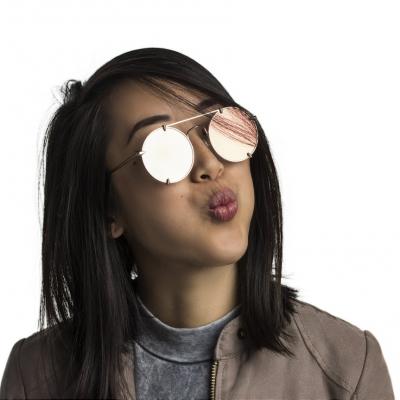 Pico Sunglasses in Palace Gold - Bonnie Clyde