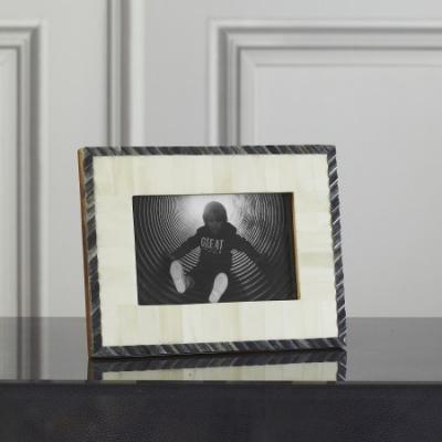 Bone Frame With Grey Lipping - Graham & Green