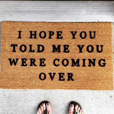 I Hope You Told Me Doormat – Fox and Clover