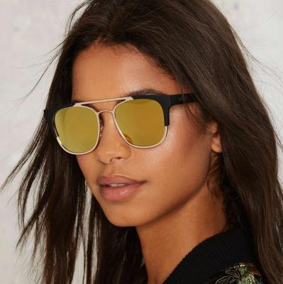 Quay High and Dry Mirrored Shades