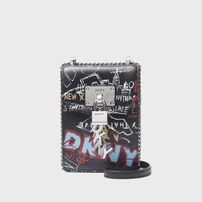 Elissa Pebbled Leather North South Crossbody - Holiday 2018 Collection - Women - DKNY - Donna Karan
