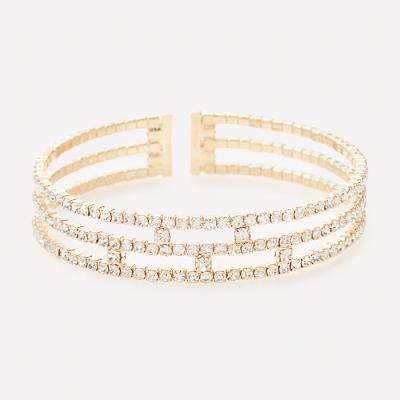 Dainty Triple Band Cuff - bebe