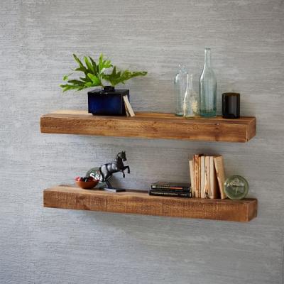 Reclaimed Wood Floating Shelf west elm