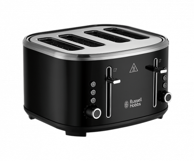 Stylevia Black 4 Slice Toaster