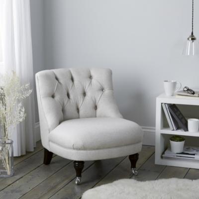 Richmond Tub Chair Linen Union Furniture AW16 Main Seasonal The White Company UK